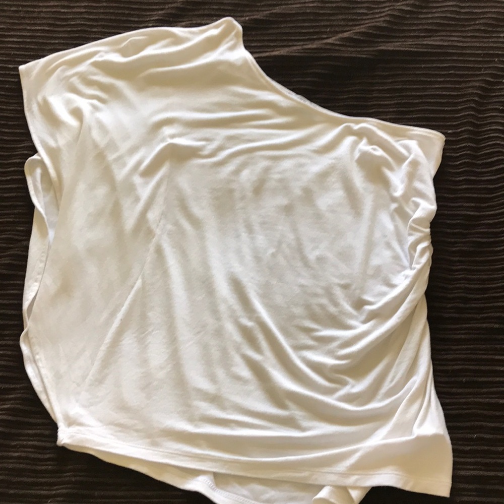 One shoulder sexy tank